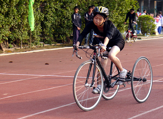 残疾人自行车比赛