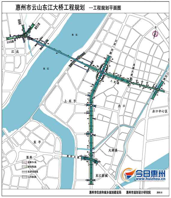 《惠州市云山东江大桥工程规划》的公示