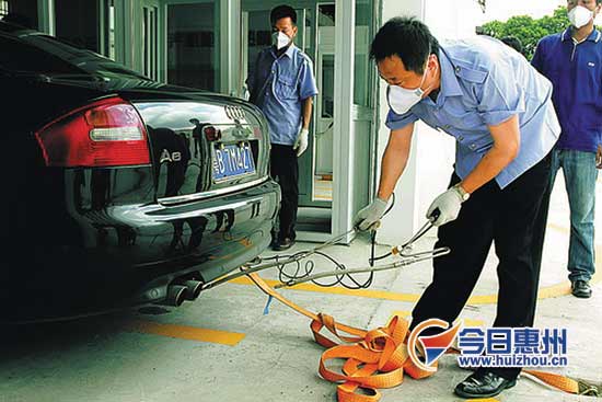 惠州机动车尾气检测合格率为63% 柴油车仅为