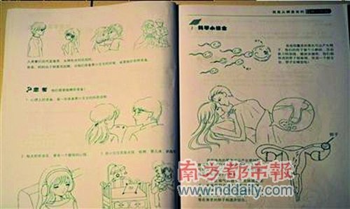 北京性教育读本. 网络图片