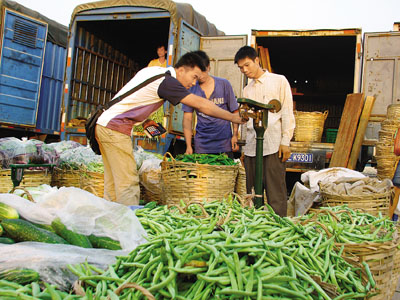 惠州农产品中心批发市场日均成交量达2000吨