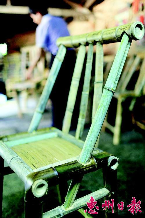 手工竹椅由盛转衰农家乐提供新市场
