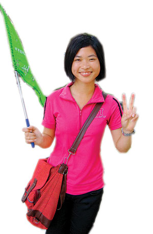 19岁女孩摘惠州区导游桂冠 或代表广东参加全