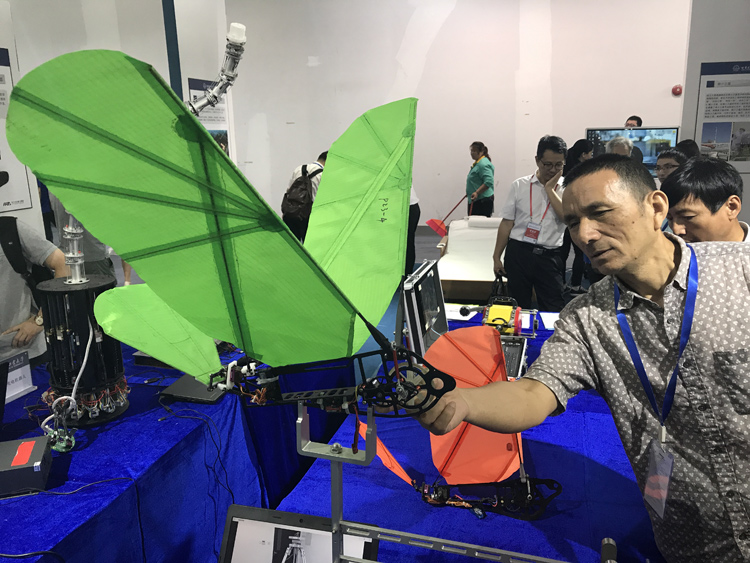 哈尔滨工业大学研发大型仿生飞鸟机器人